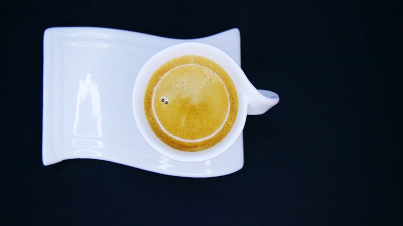 Espresso Napoletano Italian coffee at Pizzana Dallas TX